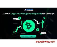 Custom Crypto Exchange Development for Startups