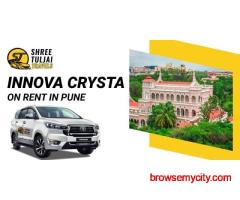 Innova Crysta on Rent in Pune – Trusted Option for Daily & Tour Use