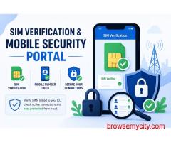 SIM Verification & Mobile Security Portal