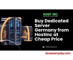 Buy Dedicated Server Germany from HostInc at Cheap Price