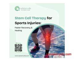 Stem Cell Therapy for Sports Injuries: Faster Recovery & Healing