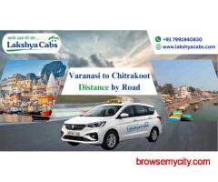 Varanasi to Chitrakoot Distance | Affordable Taxi Service by Lakshya Cabs