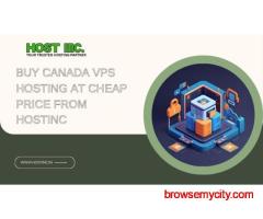 Buy Canada VPS Hosting at Cheap Price from Hostinc