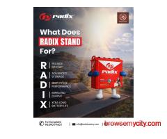 Radix Battery – Affordable Solar Battery Manufacturer in India
