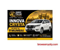 Innova Crysta on Rent in Mumbai – Reliable Option for Daily Travel