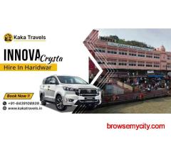 Book Innova Crysta Hire In Haridwar at Best Price