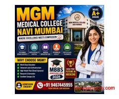 Direct MBBS Admission in MGM Medical College Kalamboli 2026 – Fees & Cutoff
