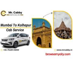 Mr. Cabby - Mumbai to Kolhapur Taxi Service
