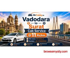 Ultimate Guide to Vadodara to Surat Cab Service