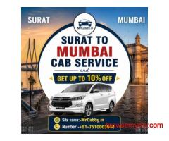 Surat to Mumbai Cab Service Ride Package Trip at Affordable Fare