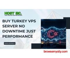Buy Turkey VPS Server No Downtime Just Performance