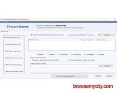 TrustVare Outlook PST Duplicate Remover Software