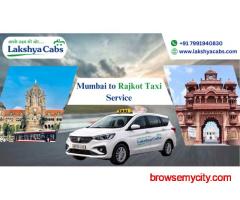 Book Mumbai to Rajkot Cab | One Way Taxi Service at Best Price