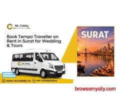 Book Tempo Traveller on Rent in Surat @ Rs. 25/Km