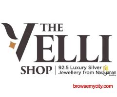 Premium Silver Jewellery Store in Chennai | Velli Shop
