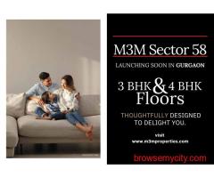 Secure Gated Living at M3M Sector 58 Gurgaon