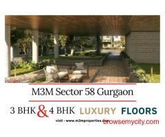 Secure Gated Living at M3M Sector 58 Gurgaon