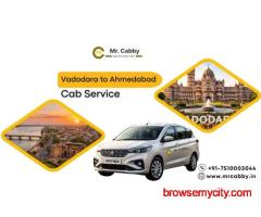 Vadodara to Ahmedabad Cab | Vadodara to Ahmedabad Taxi Booking