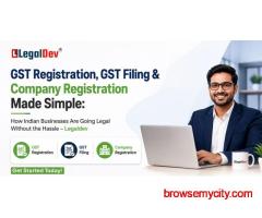 GST Return Filing Online with LegalDev: Fast, Secure & Affordable Solutions
