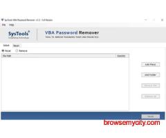 SysTools VBA Password Remover Tool