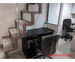 Furnished Ground Plus One Office on Rent in Kandivali West – 177 Sq.ft.