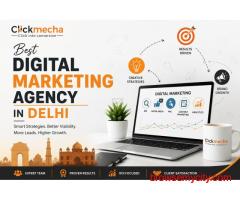 Best Digital Marketing Agency in Delhi for Business Growth | Clickmecha