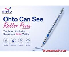 Experience Smooth Writing with Ohto Can See Roller Pens