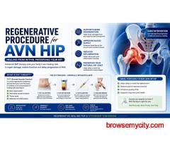 Regenerative Procedure for AVN Hip Treatment – SVF Therapy