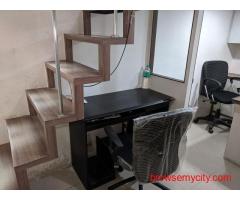 Furnished Duplex Office Space on Rent in Kandivali West | 8 to 9 Seater Office in Raghuleela Mall