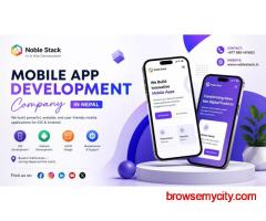 Mobile App Development Company in Nepal - Noble Stack