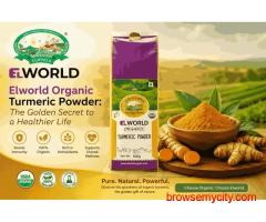 Elworld Organic Turmeric Powder: The Golden Secret to a Healthier Life