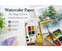 Watercolor Paper – The Perfect Choice for Smooth and Beautiful Artwork