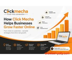 How Click Mecha Digital Marketing Agency in Delhi, Helps Businesses Grow Faster Online