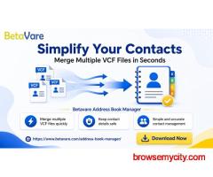 Join Contact Archives into One Strong vCard Backup