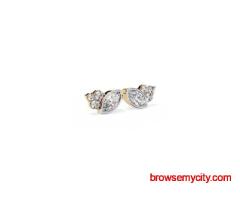 Shop Diamond Stud Earrings Classic & Modern Styles At Gemonediamond