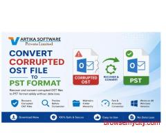 Convert Corrupted OST File to PST