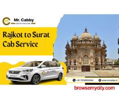 Rajkot to Surat Cab Service for Safe Travel | Mr. Cabby