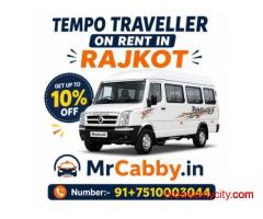 Tempo Traveller on Rent in Rajkot for Anywhere Trip – MrCabby