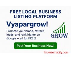 Grow Your Local Business Online with VyaparGrow Listings