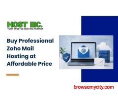 Buy Professional Zoho Mail Hosting at Affordable Price
