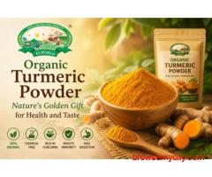 Organic Turmeric Powder Nature’s Golden Gift for Health and Taste