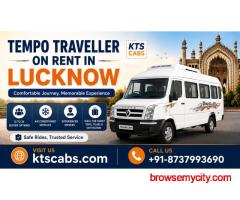 Tempo Traveller on Rent in Lucknow with Experienced KTS Cabs