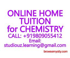 CHEMISTRY TUITION- CBSE, ICSE, ISC, NIOS, STATE BOARD- CLASSES- 8, 9, 10, 11, 12, BOARD EXAM PREP