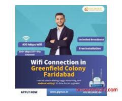 Best WiFi Connection in Greenfield Colony Faridabad – Gigmax High-Speed Broadband Services