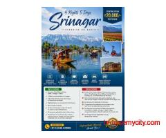 Srinagar 4 Nights 5 days starting from 15,000/- Per Persons