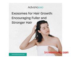 Exosomes for Hair Growth: Encouraging Fuller and Stronger Hair