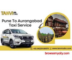 Hire Pune To Aurangabad Taxi Service - Tanvi Cabs