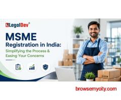 Online MSME/Udyam Registration in 24-48 Hours | LegalDev