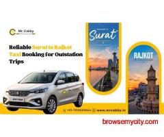 Book Surat to Rajkot Taxi fare @ Rs. 11/Km