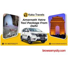 Delhi To Amarnath Yatra Taxi Service